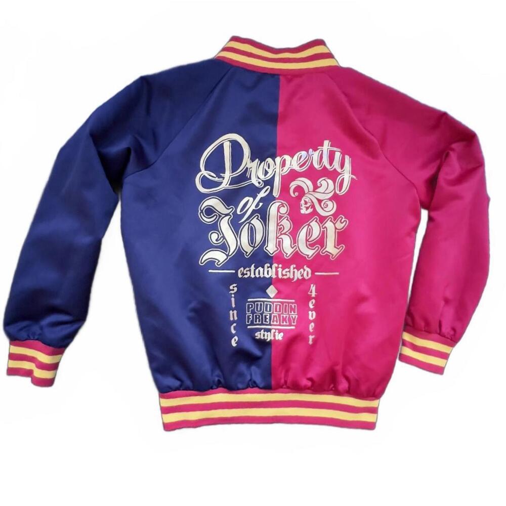 Harley Quinn Suicide Squad Red & Blue Jacket Size M